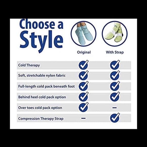 NATRACURE COLD THERAPY SOCKS (size L / XL) - Picture 5 of 5